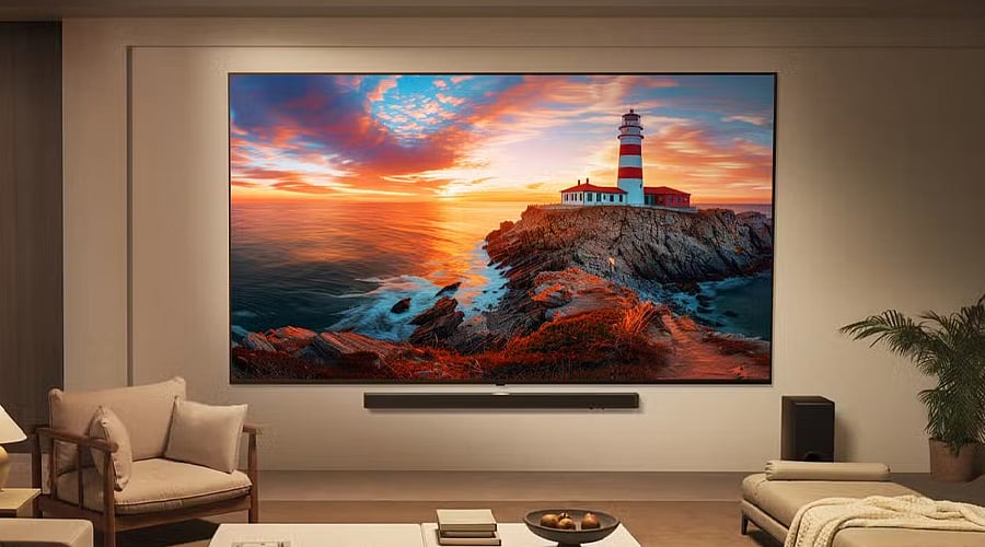 The type of service can also depend on the TV size and brand