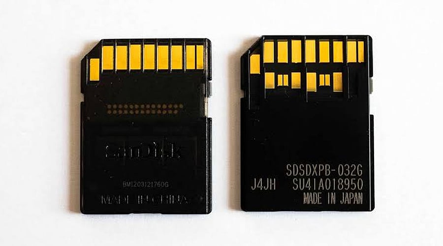 UHS Bus Interface: I, II, and III