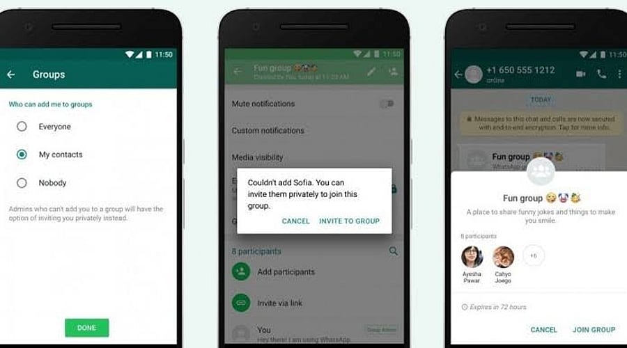 Limit Who Can Add You To Groups