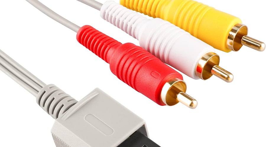 Use the Original AV Cables: 