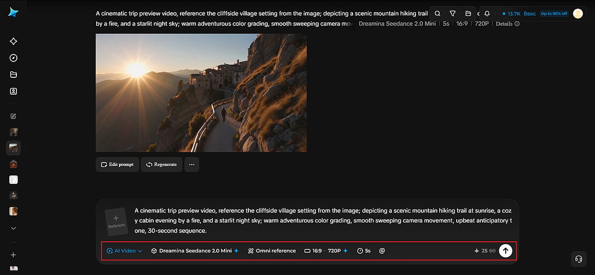 Generate your video