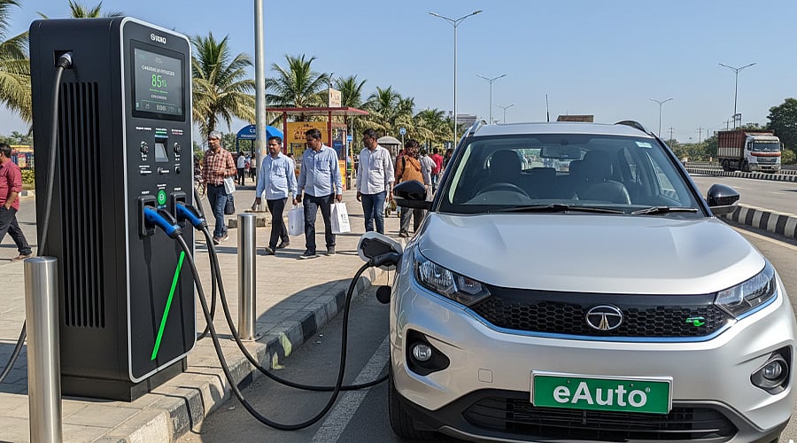 Heating, ventilation and air conditioning systems draw energy from an EV's battery