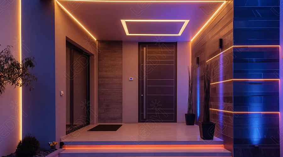 Add Smart Lighting Around Entrances