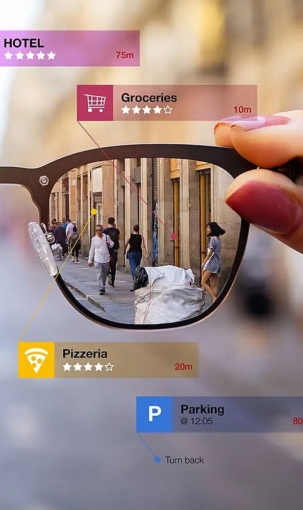 Smart Glasses Challenge Phone Screens