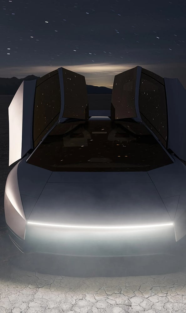 A Supercar With Aerospace Inspiration: The Roadster combines an electric sports-car concept with steer-by-wire controls, a retractable rear wing and experimental thrust hardware designed to push performance beyond conventional supercars.