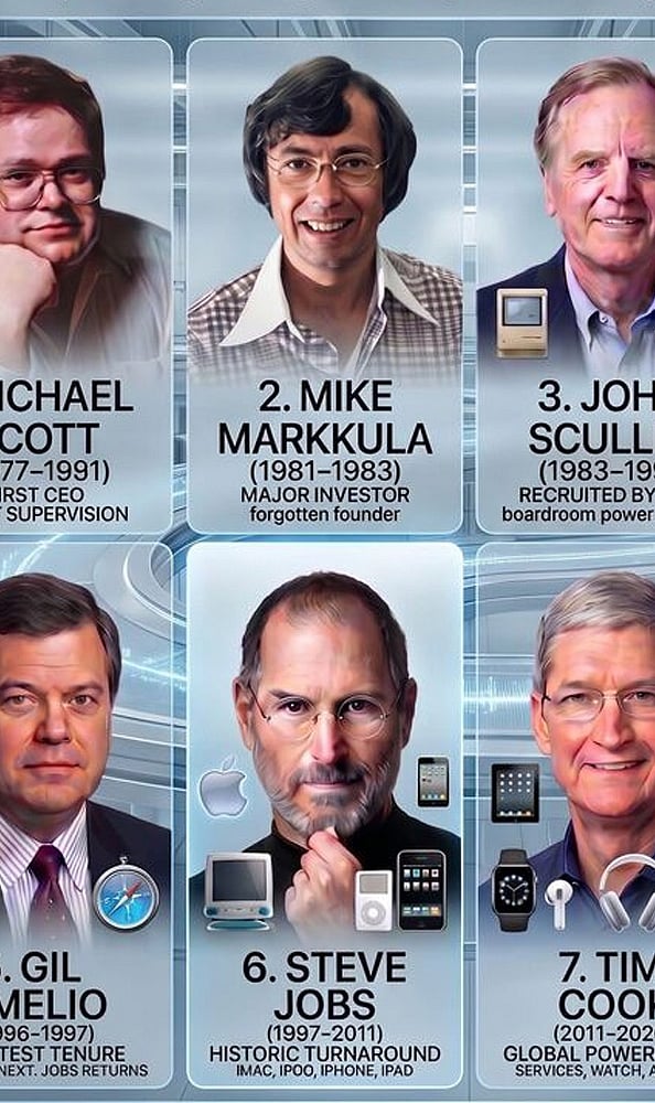 Apple CEO Journey: From Michael Scott to John Ternus