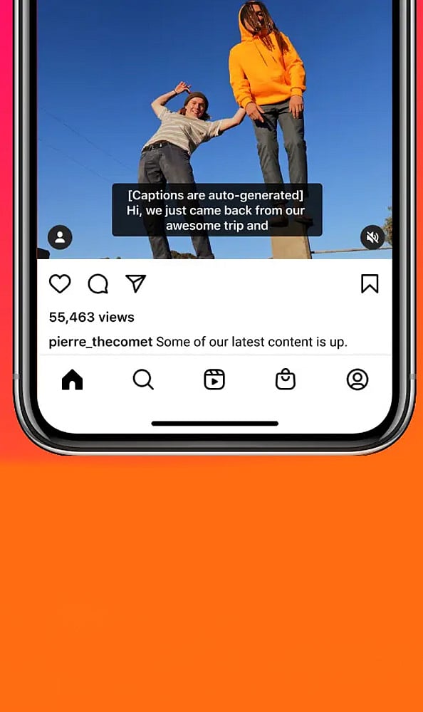 Automatic Captions: This helps people watch videos without sound and makes content more accessible. Accuracy can vary with accents, background noise and the language being spoken.