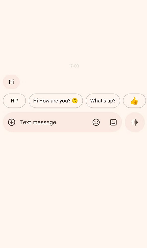 Suggested Replies and Text: Predictive text, suggested replies and smart writing tools can help you respond faster. Depending on the app, these features may use language models or other AI techniques to suggest words, complete sentences or generate responses based on context.
