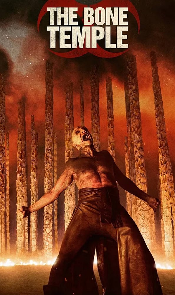 28 Years Later: The Bone Temple: This intense zombie sequel blends disturbing imagery, unsettling characters and survival horror, making it an excellent choice for friends craving post-apocalyptic scares.