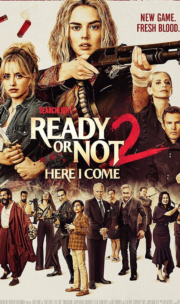 Ready or Not 2: Here I Come: Grace returns to a deadly game involving powerful enemies, brutal confrontations and unexpected alliances, making this sequel entertaining for groups enjoying bloody horror.