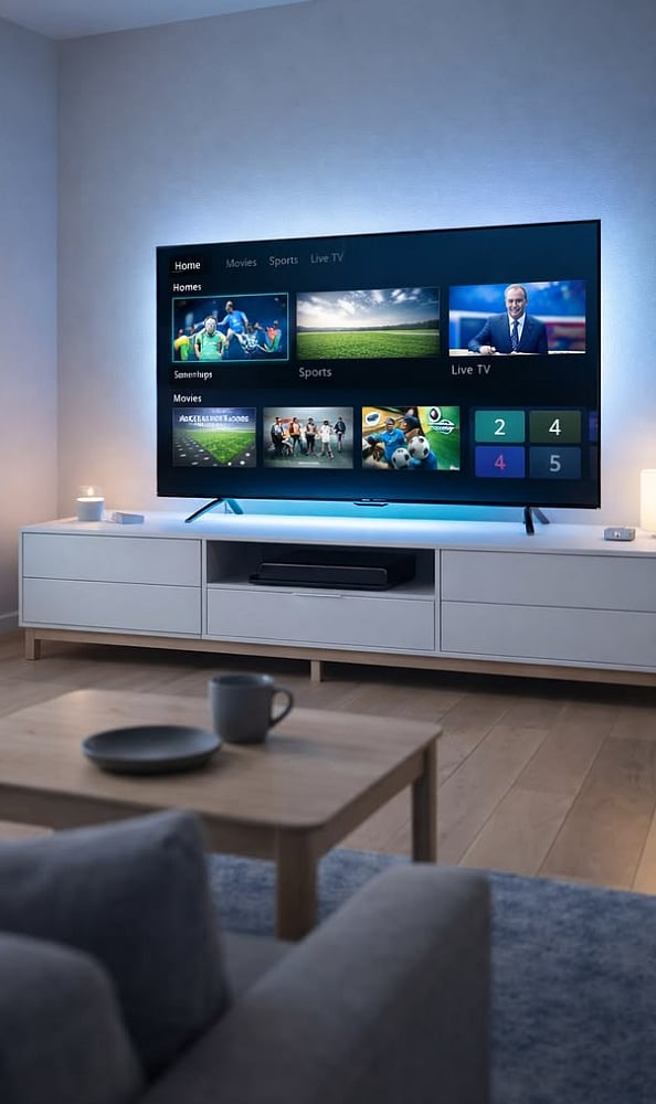 Keep Your TV Home Screen Organised
