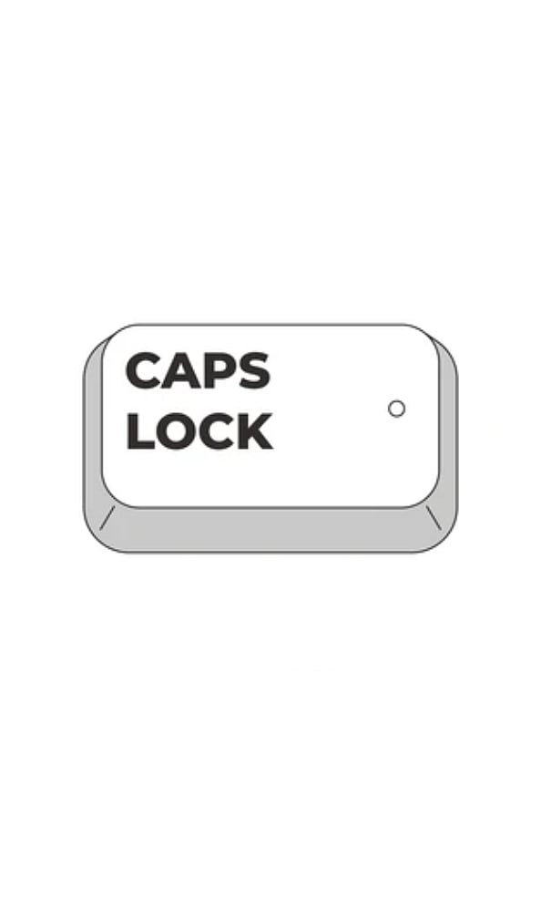 Turn Caps Lock On or Off