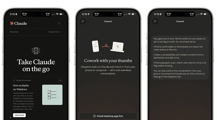 Remote Control With Dispatch