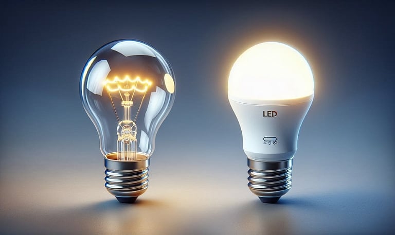 LED vs Traditional Bulbs: 5 Ways Your Lighting Choices Impact Your ...