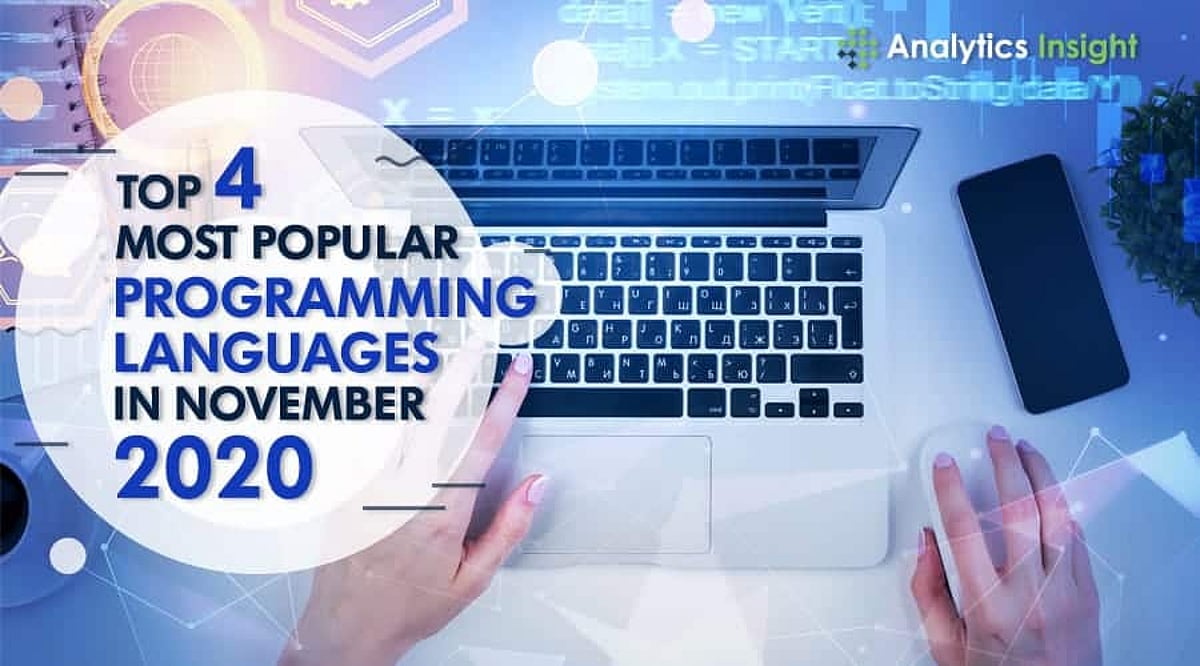 Top 4 Most Popular Programming Languages in November 2020