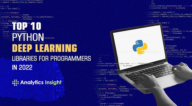 Top 10 Python Deep Learning Libraries for Programmers in 2022