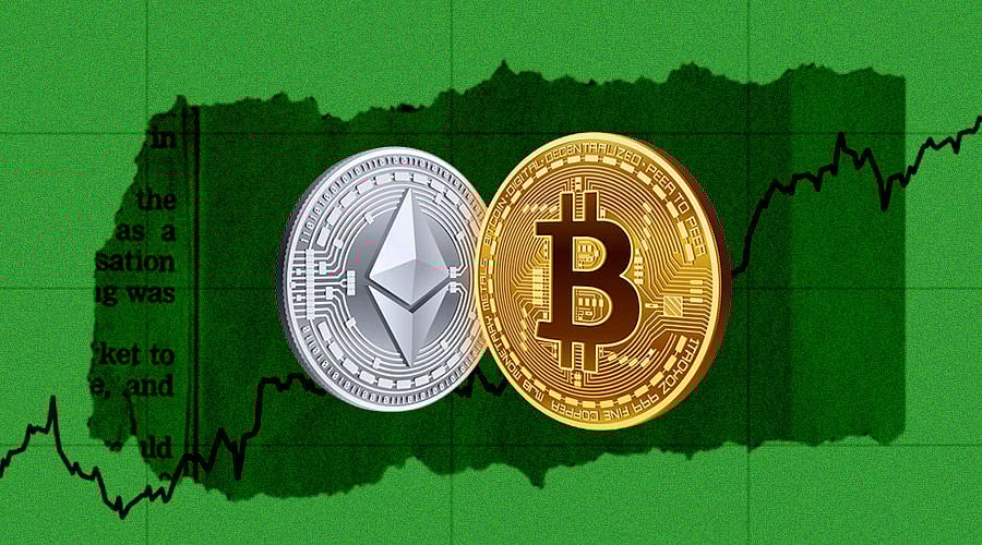 Cryptocurrency Prices: Bitcoin and Ethereum Marginally Up