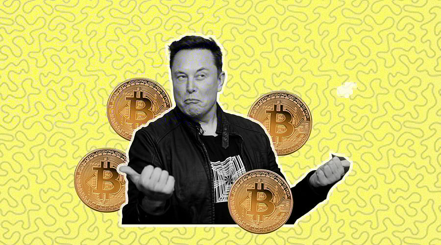 Elon Washes His Hands Off the Crypto Market! Says He Only has Little Bitcoin