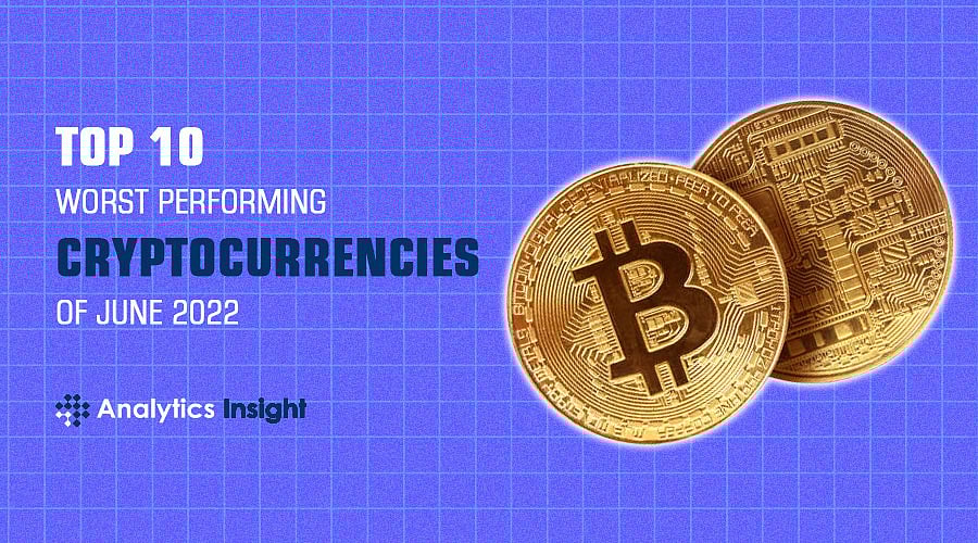 Top 10 Worst Performing Cryptocurrencies of June 2022