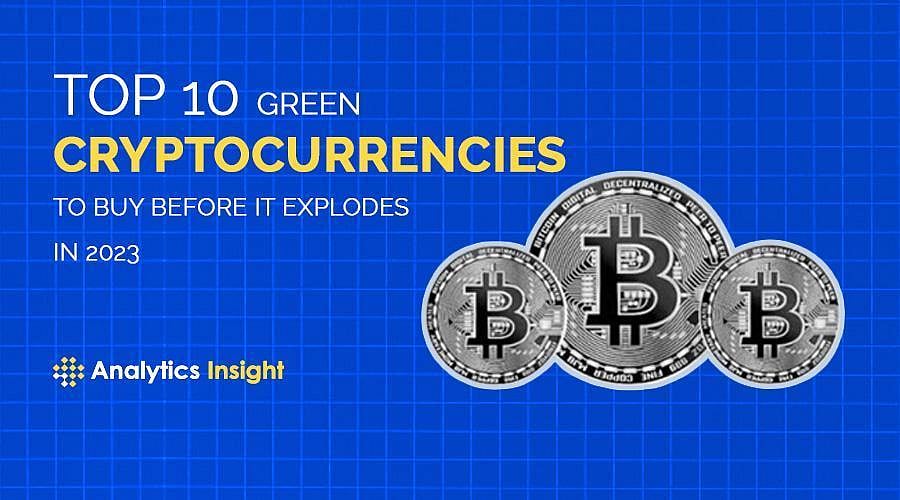 Top 10 Green Cryptocurrencies to buy Before it Explodes in 2023