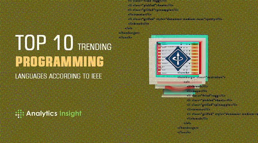 Top 10 Trending Programming Languages According to IEEE