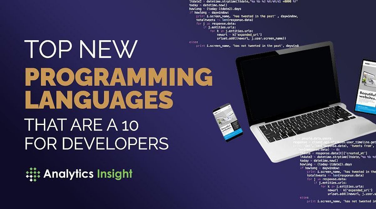 Top New Programming Languages that are a 10 for Developers