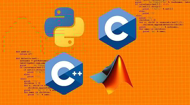 Python vs C++ vs C vs MATLAB: The best robotic language