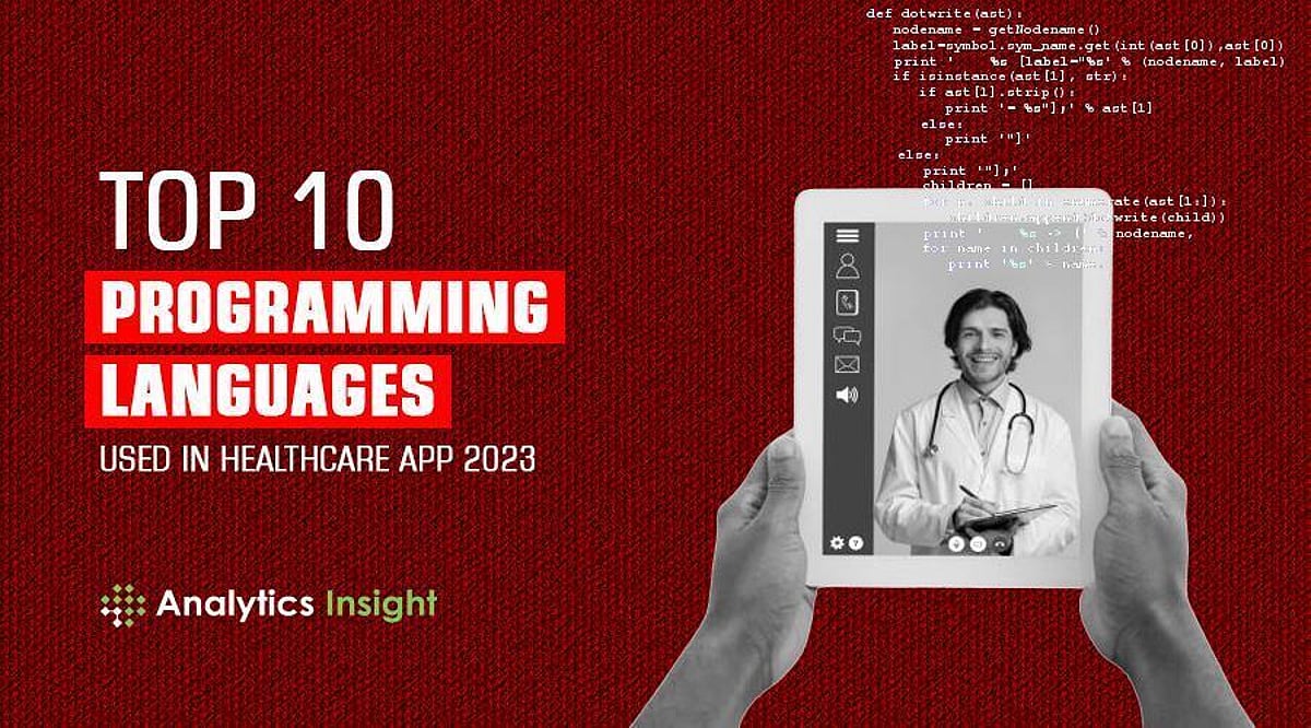 Top 10 Programming Languages Used in The Healthcare App 2023