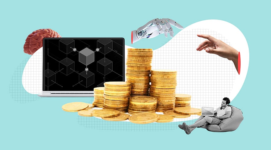 Curated visual reference: What Is The Impact Of AI And Blockchain On Financial Photo Inspiration
