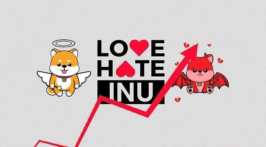 Dogecoin, Shiba Inu and Love Hate Inu Experience Price Pumps