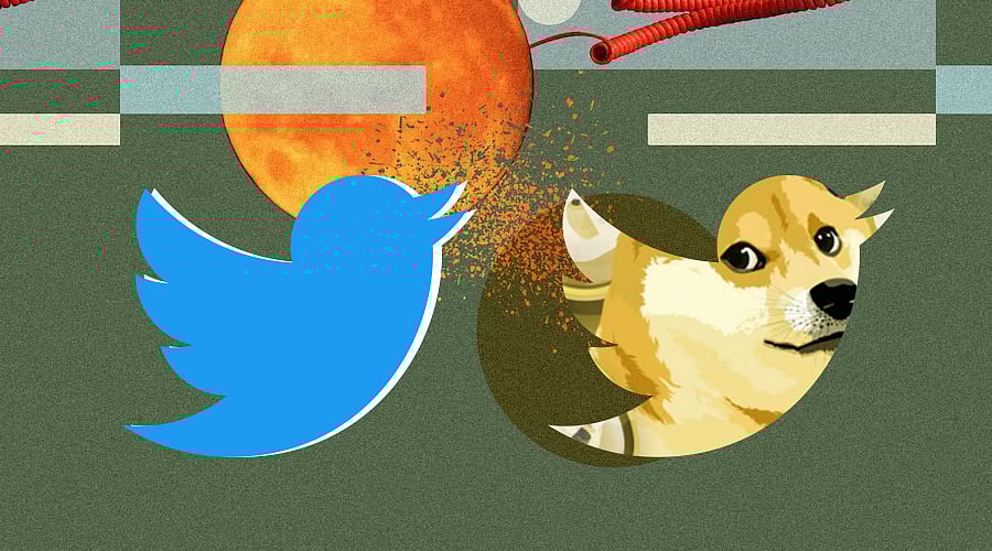 Top 10 Crypto Prices for April 4, 2023: Elon Musk changes the Twitter logo  to Doge meme.