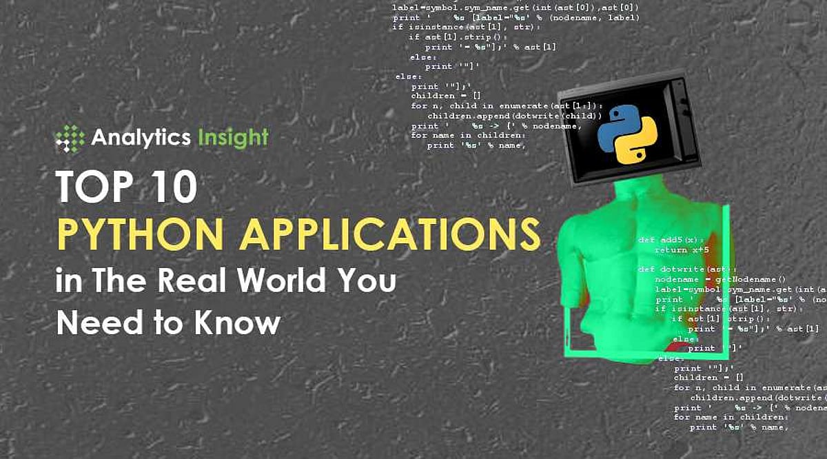 Top 10 Python Applications in The Real World You Need to Know