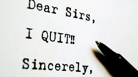 ராஜினாமா கடித ரகசியங்கள்