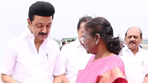 குடியரசுத் தலைவரிடம் ஸ்டாலின் மனு