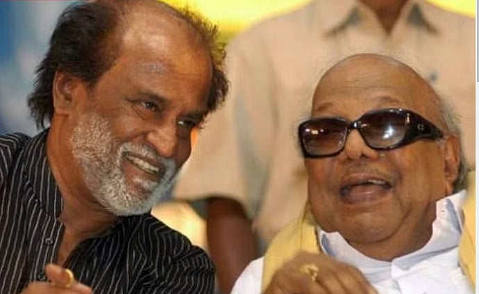 இரட்டை இலைக்கு ஓட்டுப்போட்ட என்னை அழைத்தார் கலைஞர்! - மனம் திறந்த ரஜினி