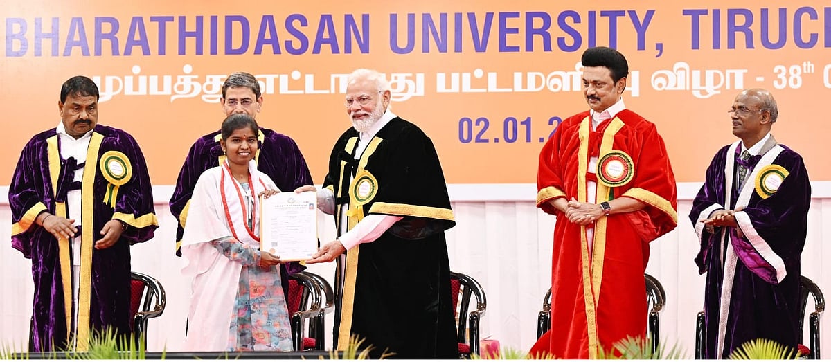 விட்டுத்தராமல் பேசிய பிரதமர், முதல்வர்- திருச்சி விழா சுவாரஸ்யம்!