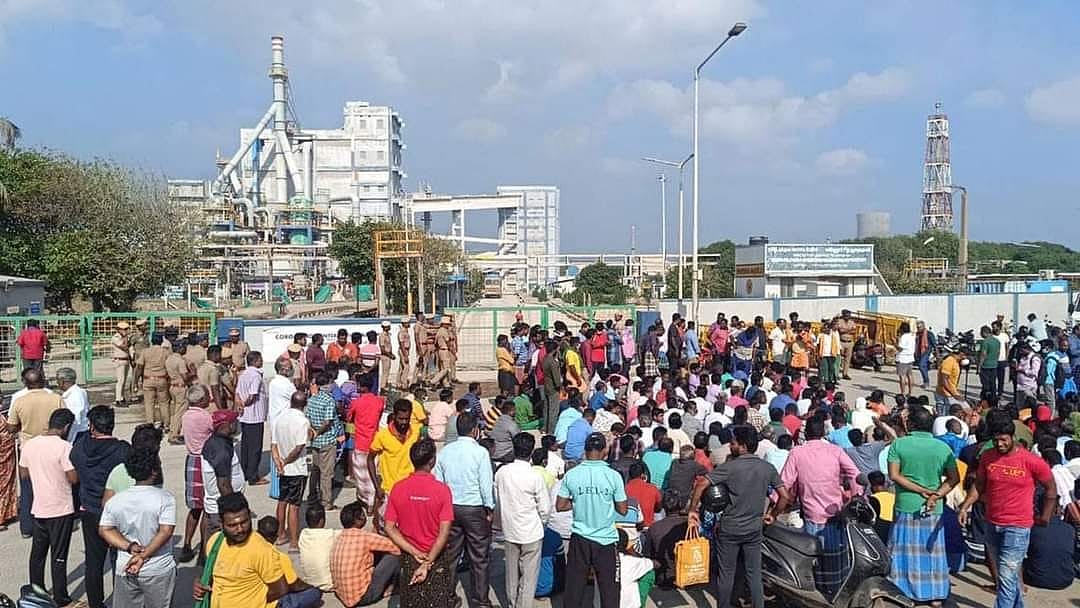 அமோனியா கசிவு: அத்துமீறும் 
உர ஆலையின் பின்னணியில் யார்?- அன்புமணி கேள்வி  
