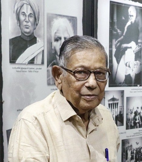 தமிழக அரசின் கலைஞர் எழுதுகோல் விருது பெறும் 92 வயது வி.என்.சாமி யார்? 