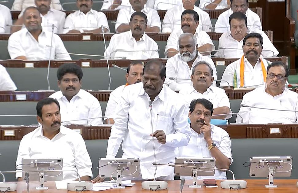 சம்சாரம்...மின்சாரம் - ஜி.கே.மணி பேச்சால் சட்டப்பேரவையில் கலகலகலப்பு! 