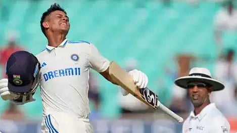 ஜெய்ஸ்வால் மீண்டும் இரட்டை சதம்: வலுவான நிலையில் இந்தியா!