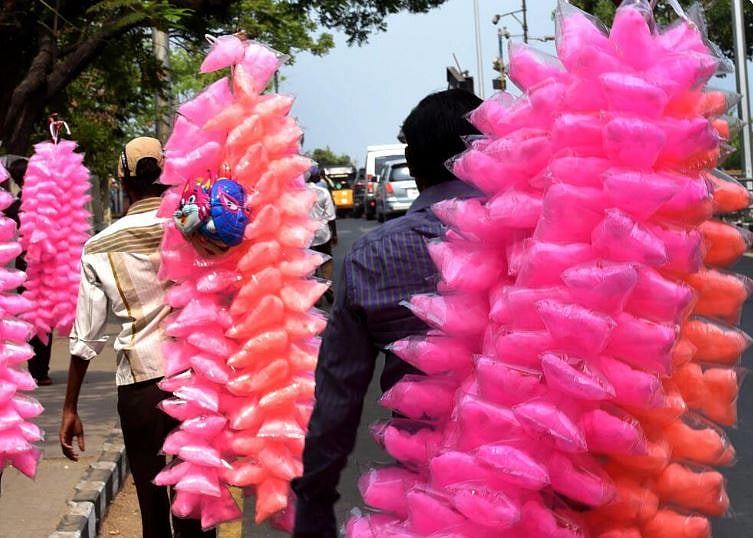 புற்றுநோய் ஆபத்து- பஞ்சு மிட்டாய் விற்பனைக்கு தடை!