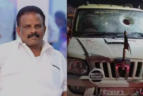 தி.மு.க. நிர்வாகி குண்டு வீசி கொல்லப்பட்டது எப்படி?- 5 பேர் சரண்!
