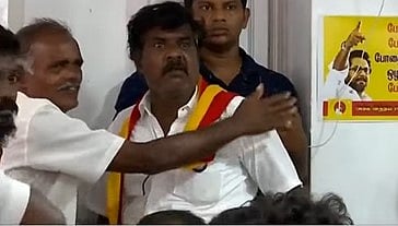 எங்களுக்கு பாஜக வேண்டாம்…கொதித்த சமக தொண்டர்!