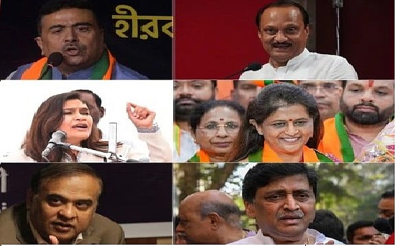 பா.ஜ.க.வில் சேர்ந்தவர்களில் வழக்குகள் முடித்து வைப்பு! 