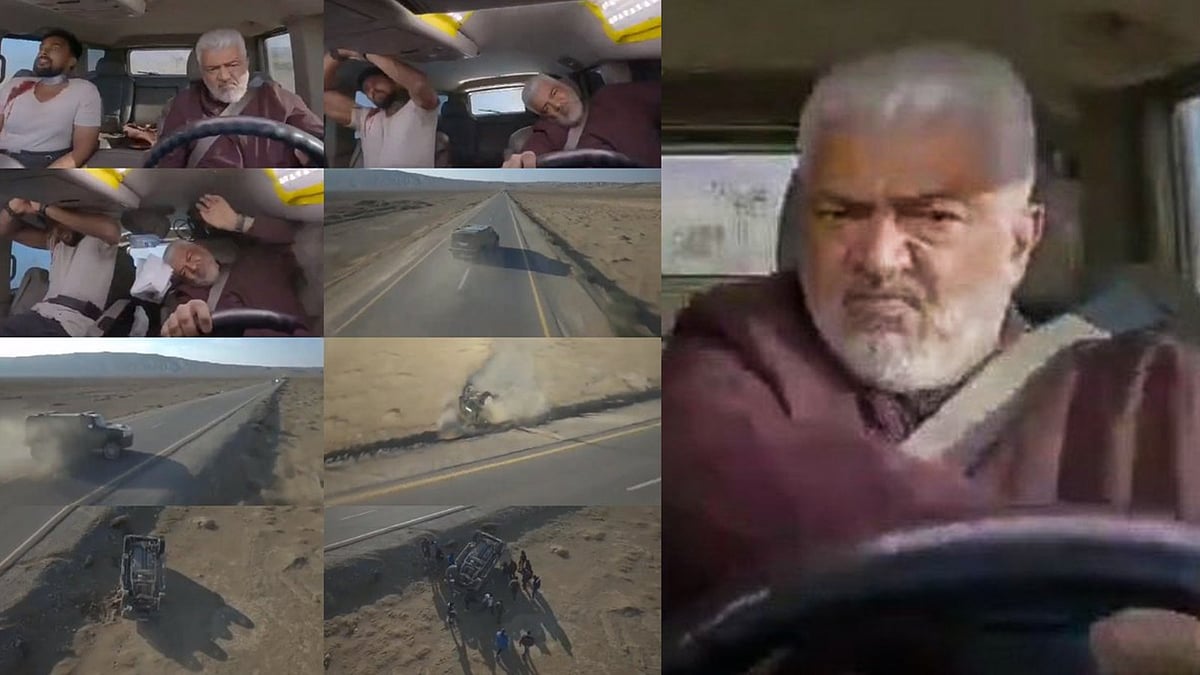 அஜித் எடுத்த ரிஸ்க்... விடாமுயற்சி மேக்கீங் வீடியோ வெளியீடு!