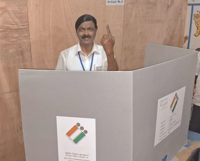 8 சாவடிகளில் மறு வாக்குப்பதிவு கேட்கும் ஏ.சி.சண்முகம்!