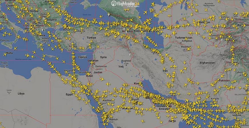 இஸ்ரேல்- ஈரான் தாக்குதலால் ஆசிய- ஐரோப்பிய விமானப் போக்குவரத்து என்ன ஆகும்? #israel