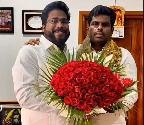 மணல்கடத்தல்...பா.ஜ.க.- திருச்சி சூர்யா ட்வீட்டால் பரபரப்பு!