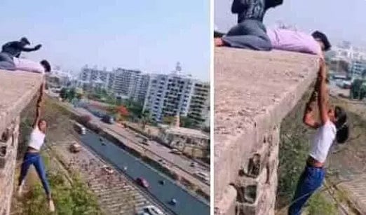 இப்படி பண்றீங்களே… சாகசம் காட்டிய இளசுகள் கைது!