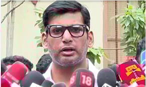 ‘இந்தியா பாகிஸ்தான் போர் தேவையில்லாதது’ - நடிகர் விஷால் பரபரப்பு பேட்டி